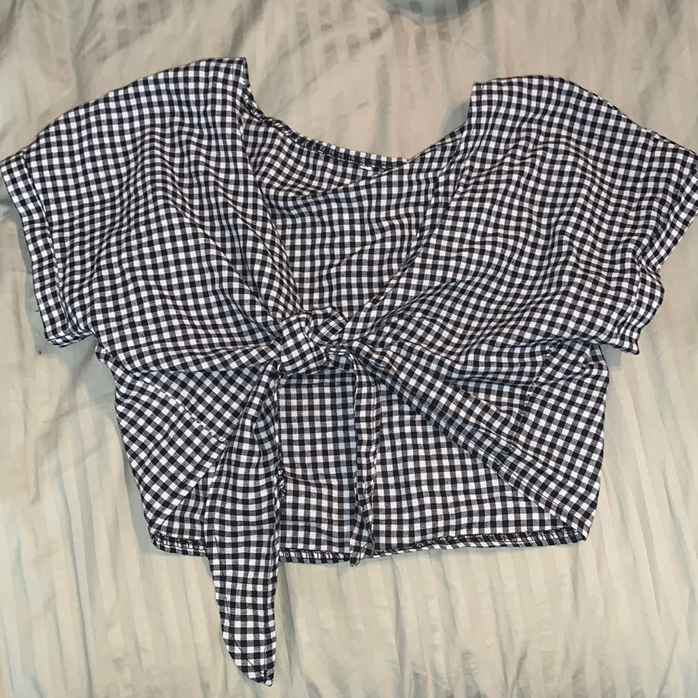 SHEIN Gingham Top!